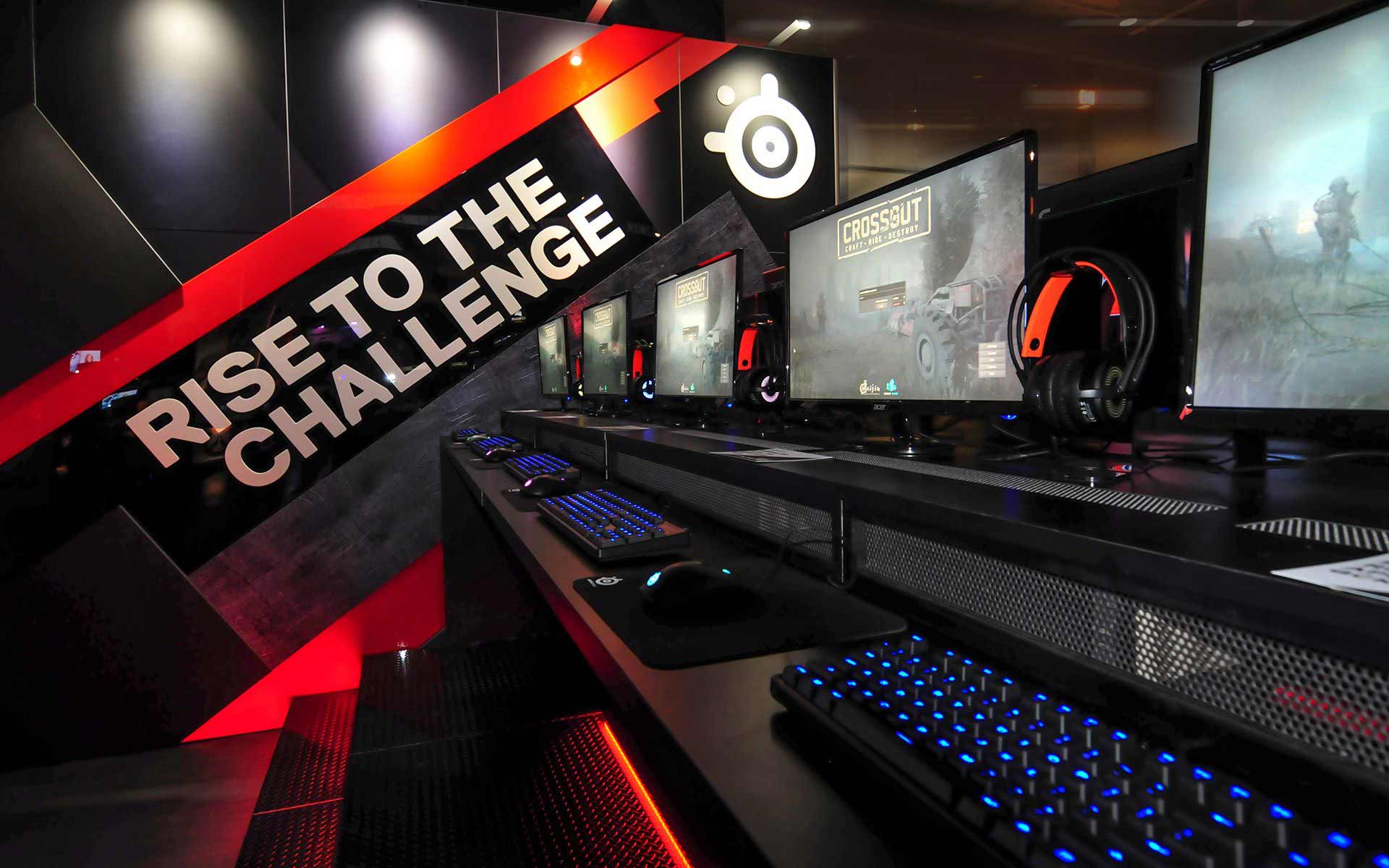 gaming booth