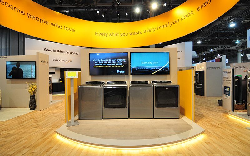 whirlpool custom modular exhibit