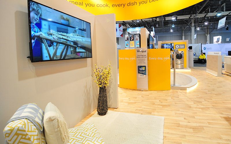 whirlpool custom modular exhibit