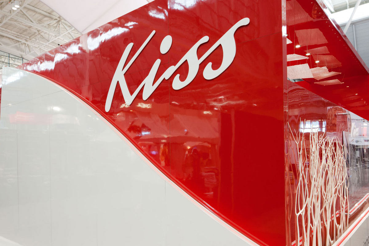Kiss Cosmetics Custom Modular Display