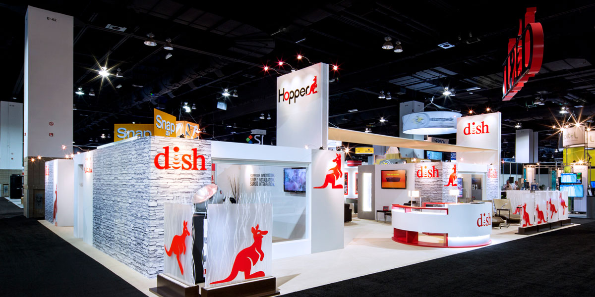 Dish Large Trade Show Experience 